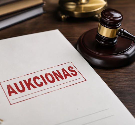 Skelbimas apie viešąjį aukcioną